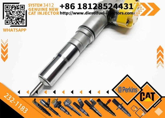 Diesel Engine Common Rail Fuel Injector for CAT 3408 3412 Excavator Parts 232-1173 232-1183 232-1168 174-7528 174-7526