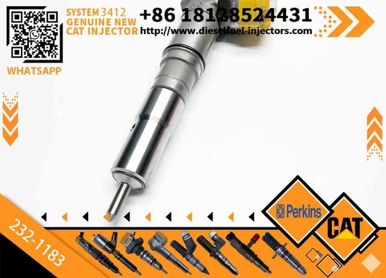 Diesel Engine Common Rail Fuel Injector for CAT 3408 3412 Excavator Parts 232-1173 232-1183 232-1168 174-7528 174-7526