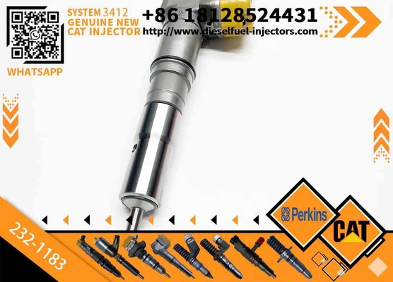 Diesel Engine Common Rail Fuel Injector for CAT 3408 3412 Excavator Parts 232-1173 232-1183 232-1168 174-7528 174-7526