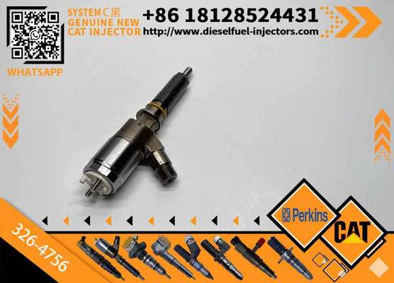 High Performance New Diesel Fuel Injector 32F61-00014 3264756 326-4756 for CAT 312D Excavator C4.2 Engine