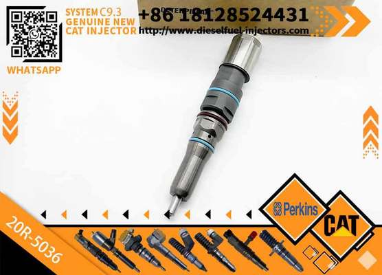 C-A-T Diesel Fuel Injector C9.3 456-3493 20R-5036 367-4293 20R-5079 for Caterpillar Excavator Engine (Stainless Steel)