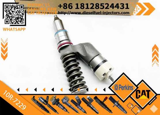 1PCS Common Rail Fuel Injector 272-0630 10R-7229 Compatible For Caterpillar CAT C15 C18 Diesel Engine