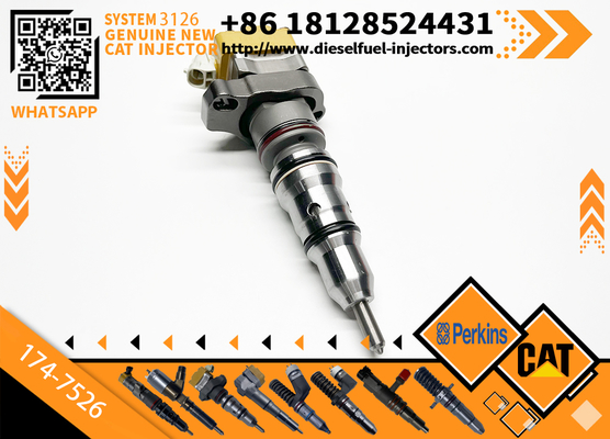 Diesel CA-T Fuel Injector 3412 174-7526 20R0758 for Cater-pillar 3412E Engine