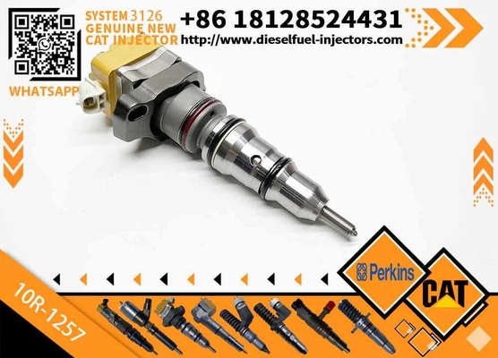Diesel Engine 1786342 High Speed Steel Fuel Injector 10R-1257 For CAT 3126 3126B Common Rail Fuel Injection