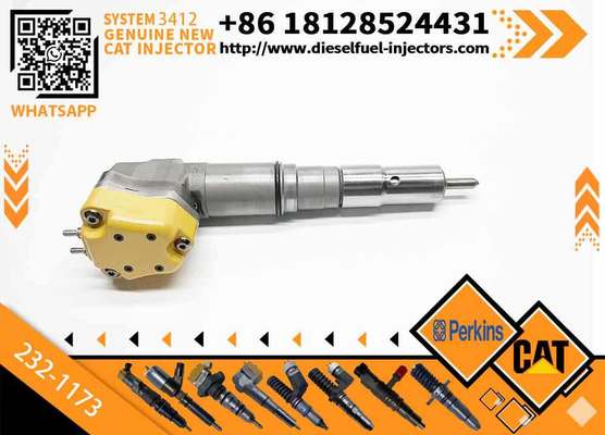 Common Rail Fuel Injector Excavator Parts Engine 3408 3412 Fule Injetor 232-1173 232-1183 232-1168 174-7528 174-7526 for CAT
