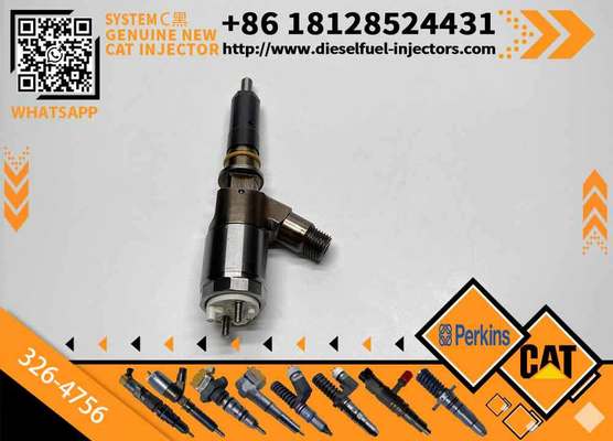 High Performance New Diesel Fuel Injector 32F61-00014 3264756 326-4756 for CAT 312D Excavator C4.2 Engine